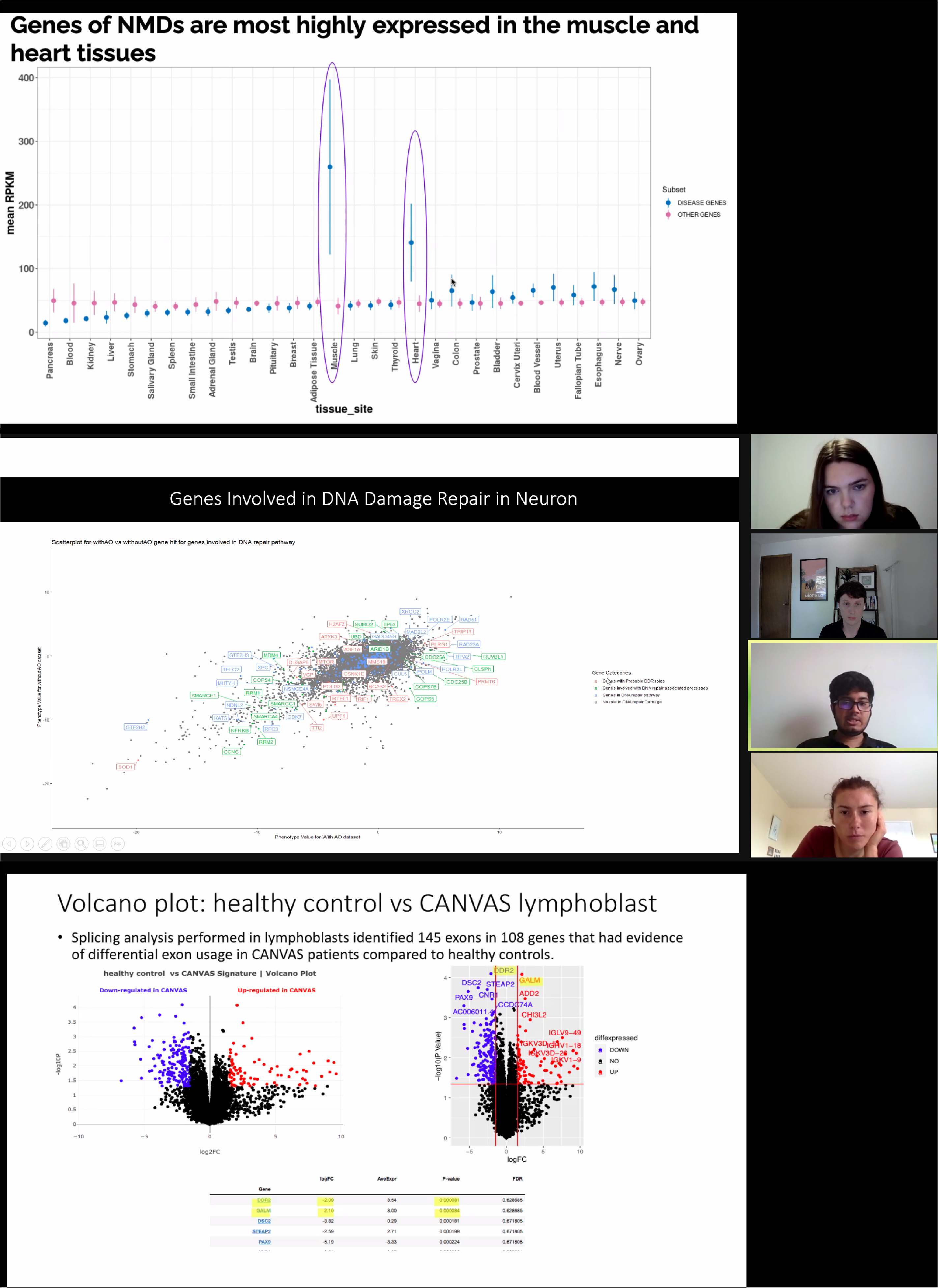 End of Summer Research Project Presentations | Wright Lab Neurogenomics ...